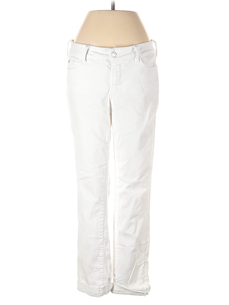 Pre-owned Nydj Jeans In White
