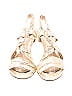 Acosta Metallic Gold Heels Size EU 38 - photo 2