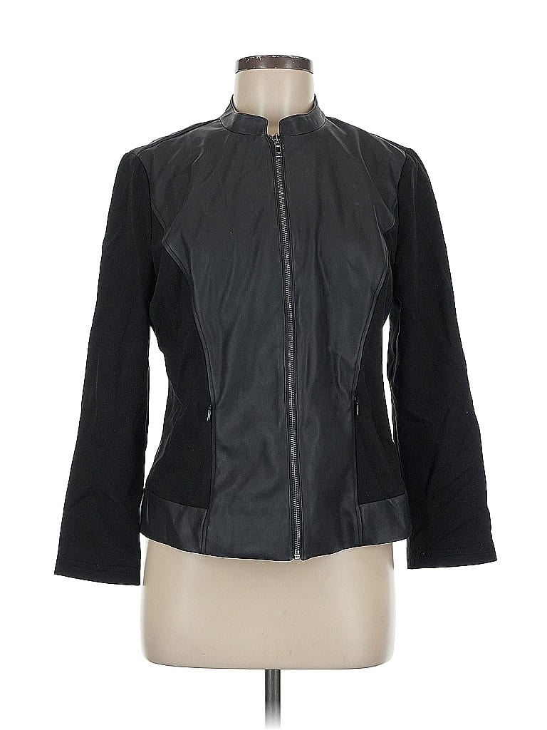 Pre-owned Alfani Jacket In Black