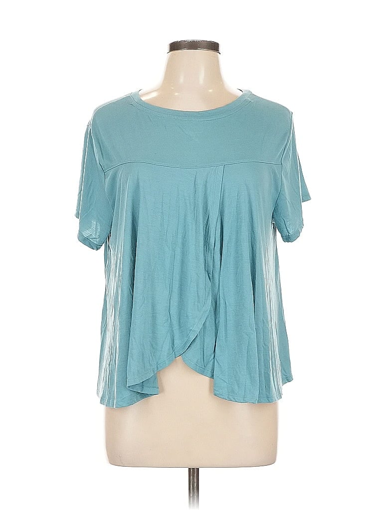 Pre-owned Active By Old Navy Short Sleeve T-shirt In Blue