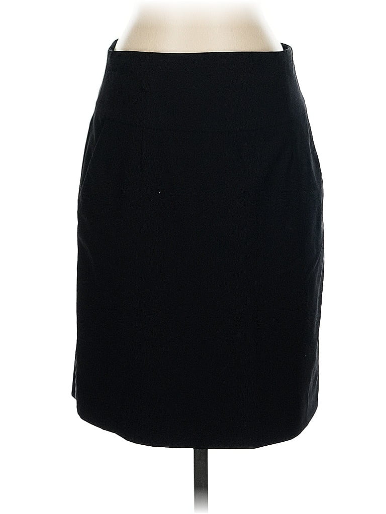 Click to view more detailed imagery on our partner's website Pre-owned Banana Republic Wool Skirt In Black