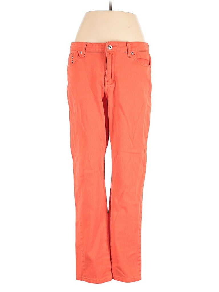 Pre-owned Softwalk Jeans In Orange
