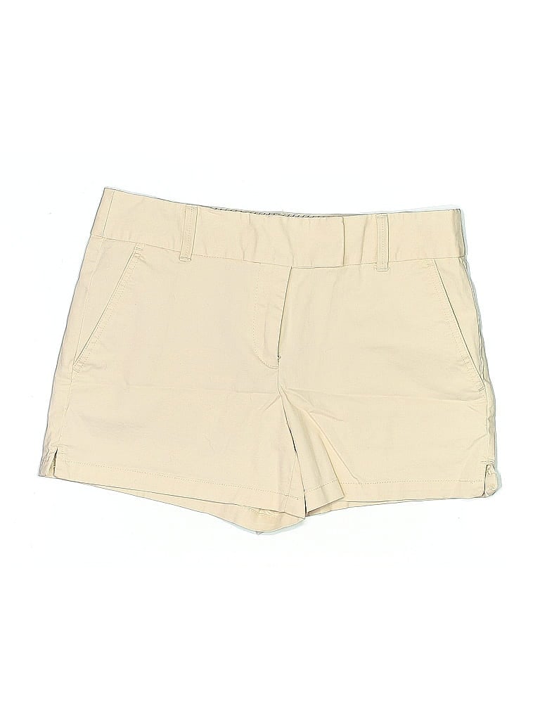 Pre-owned Ann Taylor Loft Khaki Shorts In White