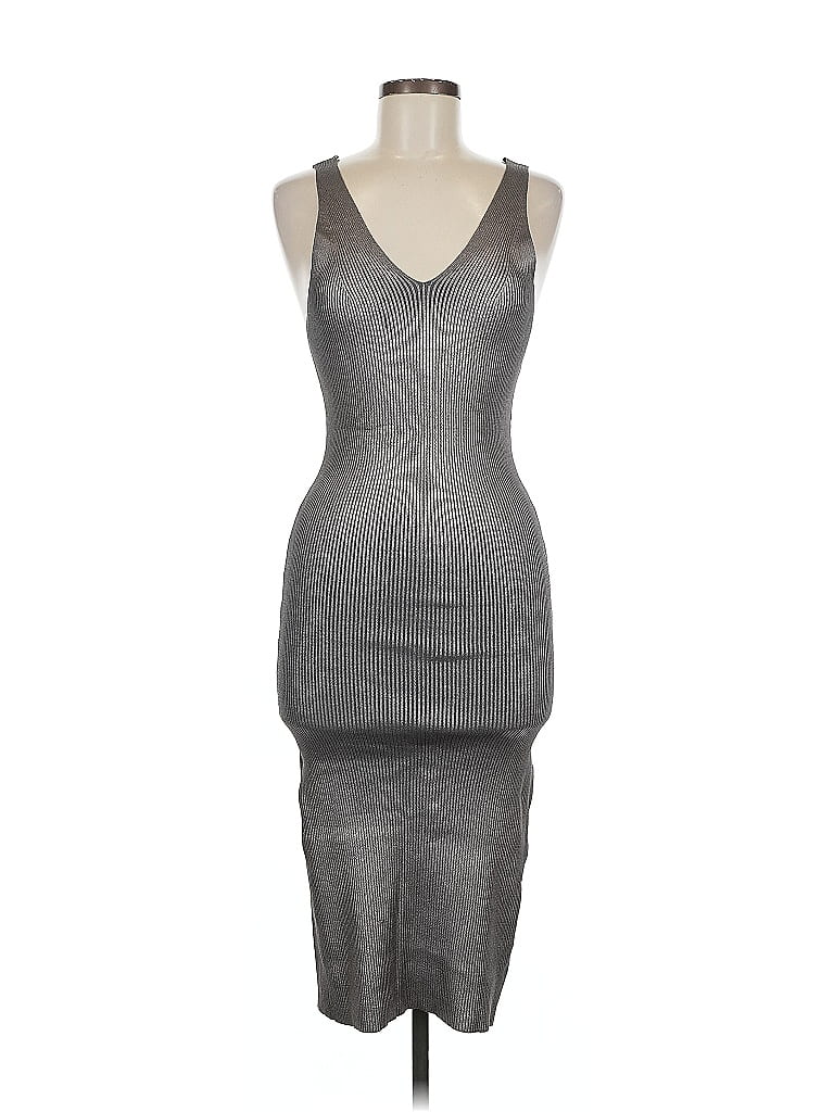 Pre-owned Gianni Bini Cocktail Dress In Silver