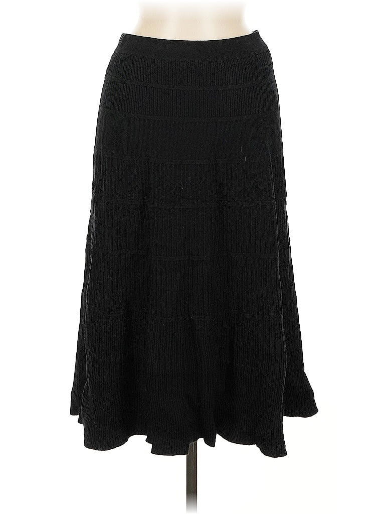 Pre-owned T Tahari Casual Skirt In Black