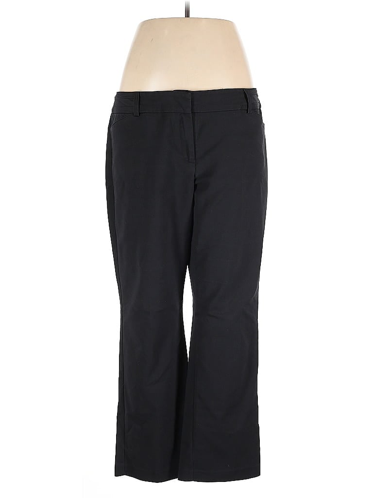 Pre-owned New York And Company Casual Pants In Black