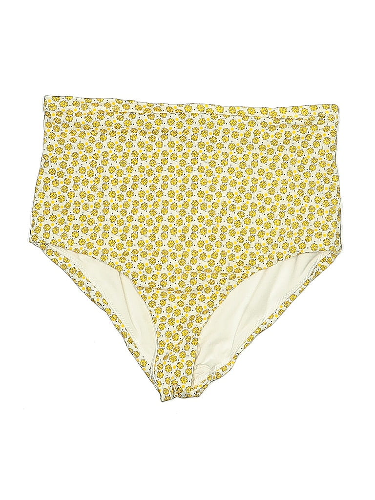 Pre-owned Out From Under Swimsuit Bottoms In Yellow