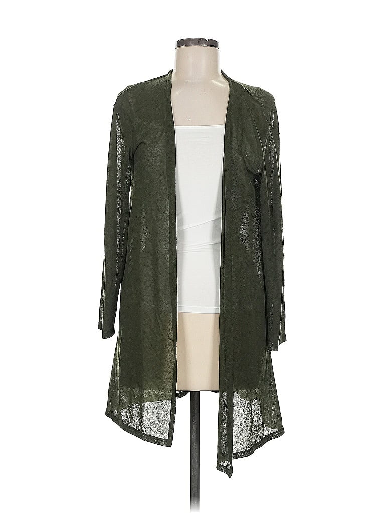 Pre-owned Uniqlo Cardigan Sweater In Green