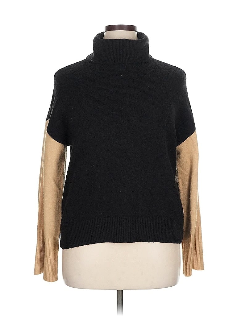 Click to view more detailed imagery on our partner's website Pre-owned Sanctuary Turtleneck Sweater In Black