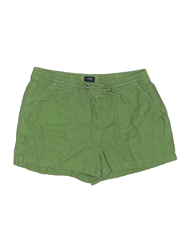 Pre-owned J.crew Factory Store Shorts In Green