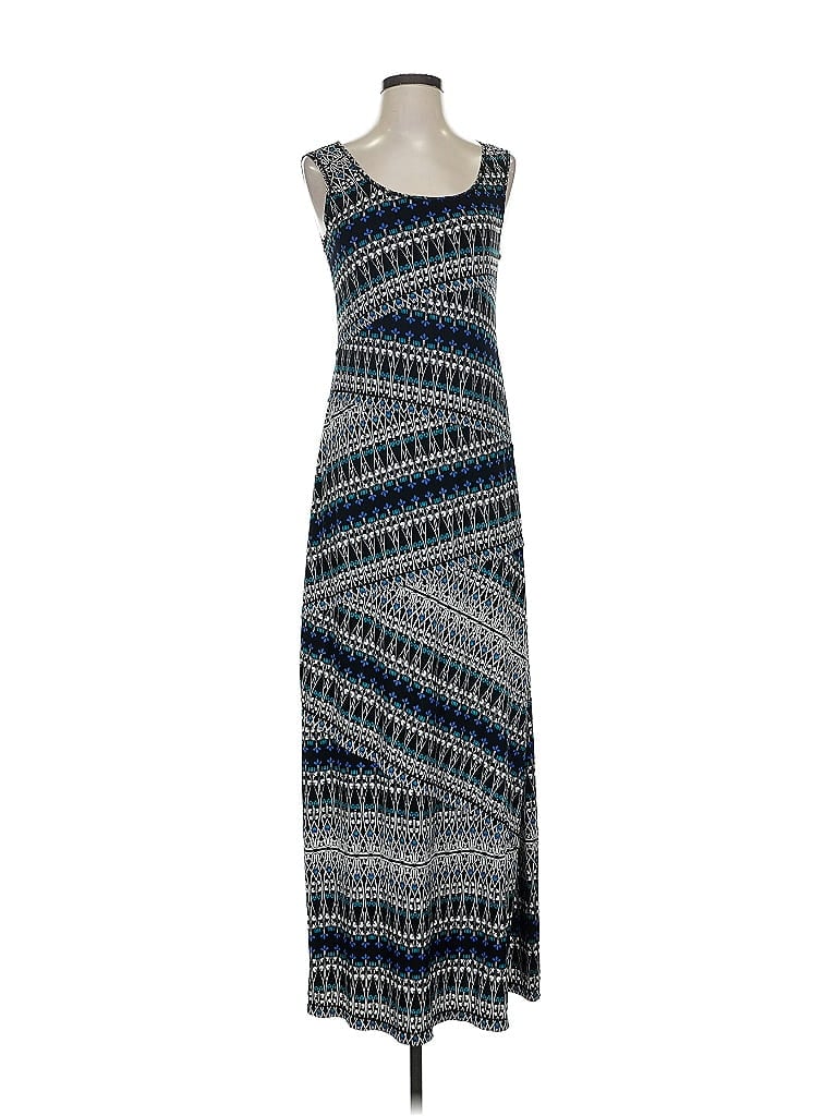 Pre-owned Max Studio Casual Dress In Blue