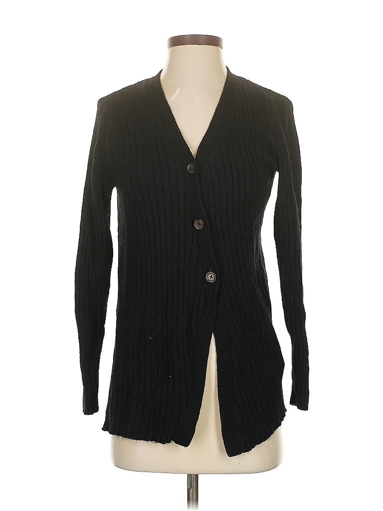Pre-owned Zara Cardigan Sweater In Black