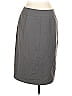 Chadwicks Solid Gray Formal Skirt Size 10 - photo 1