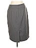 Chadwicks Solid Gray Formal Skirt Size 10 - photo 2