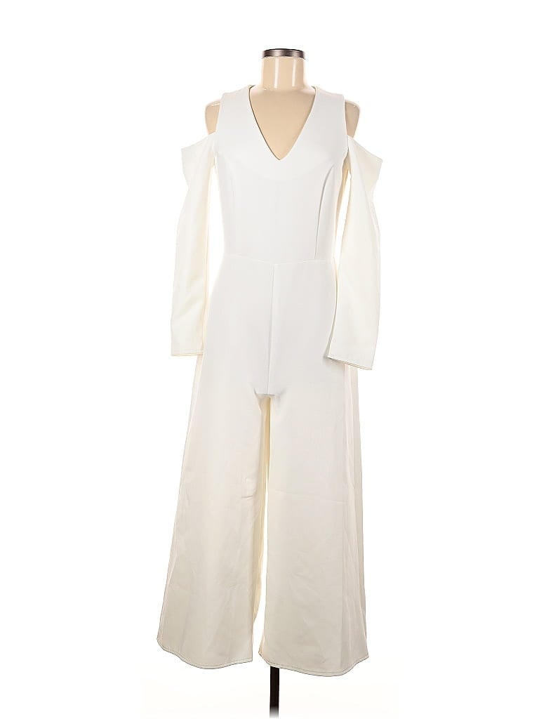 Pre-owned Asos Design Jumpsuit In White