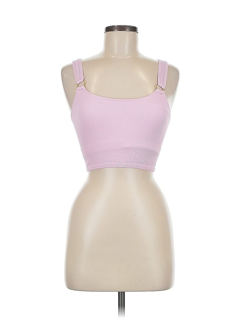 Pre-owned Unbranded Tank Top Pink Strapless Neckline Tops