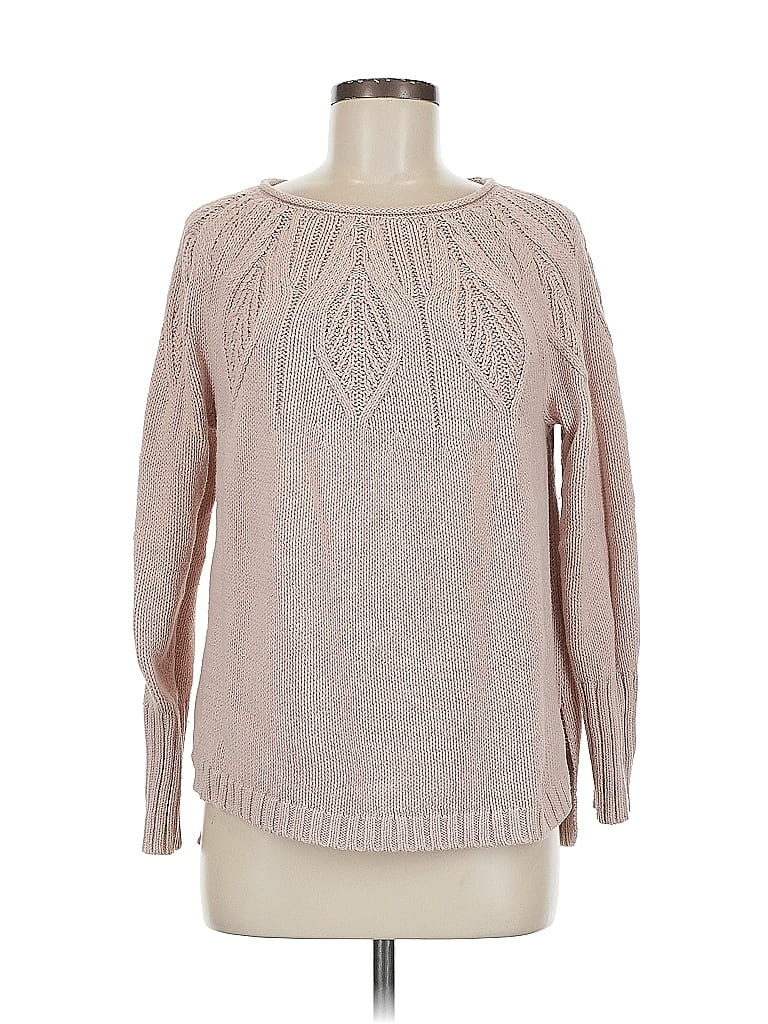 Pre-owned Chaps Pullover Sweater In Pink