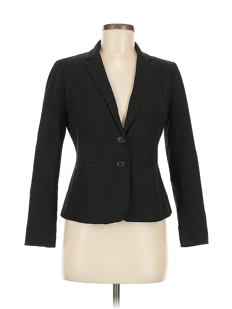 Pre-owned Ann Taylor Factory Blazer Jacket In Black