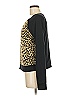 Express Animal Print Black Pullover Sweater Size S - photo 5