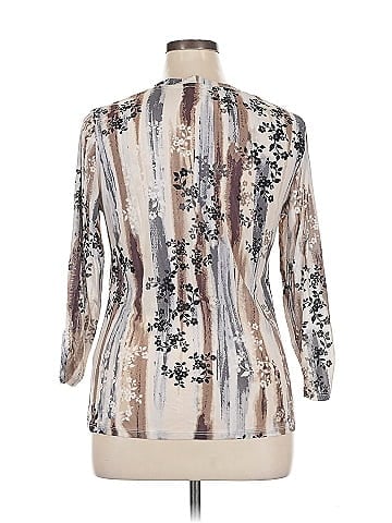 Logo Layers 3/4 Sleeve Blouse (view 2)