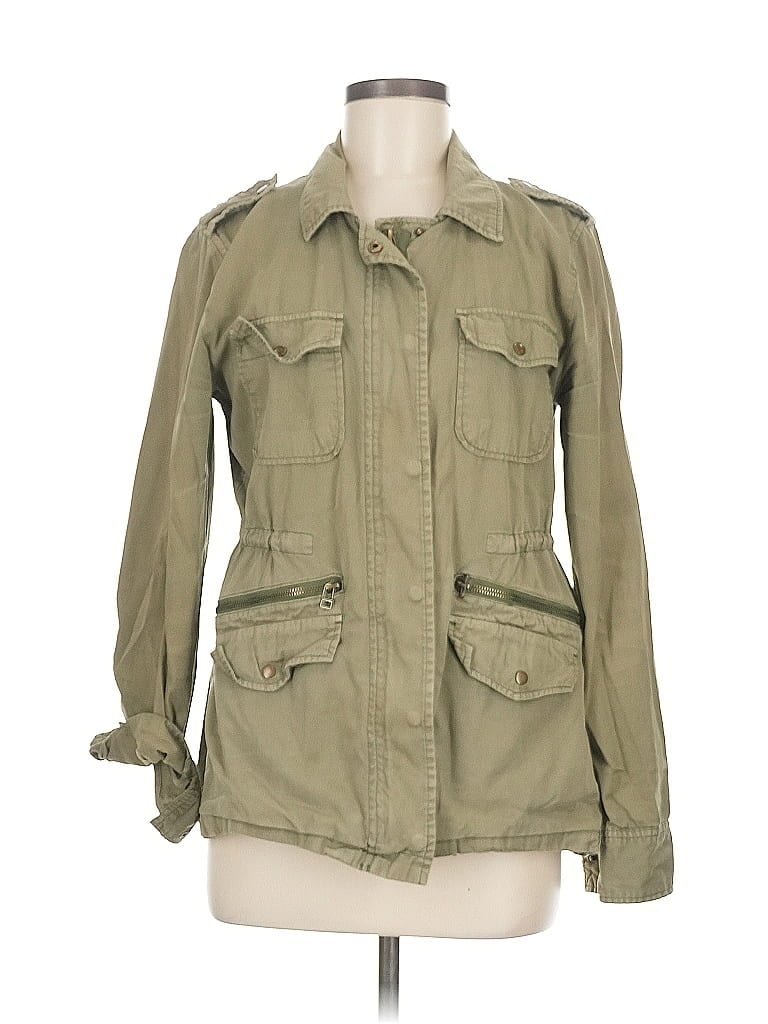 LILY ALDRIDGE FOR VELVET Pre-owned Jacket In Green