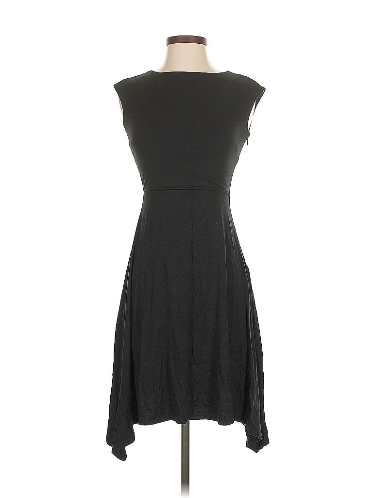 Pre-owned Ann Taylor Factory Casual Dress In Black