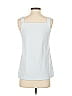 Ann Taylor Blue Sleeveless Blouse Size XXS - photo 2