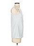 Ann Taylor Blue Sleeveless Blouse Size XXS - photo 4