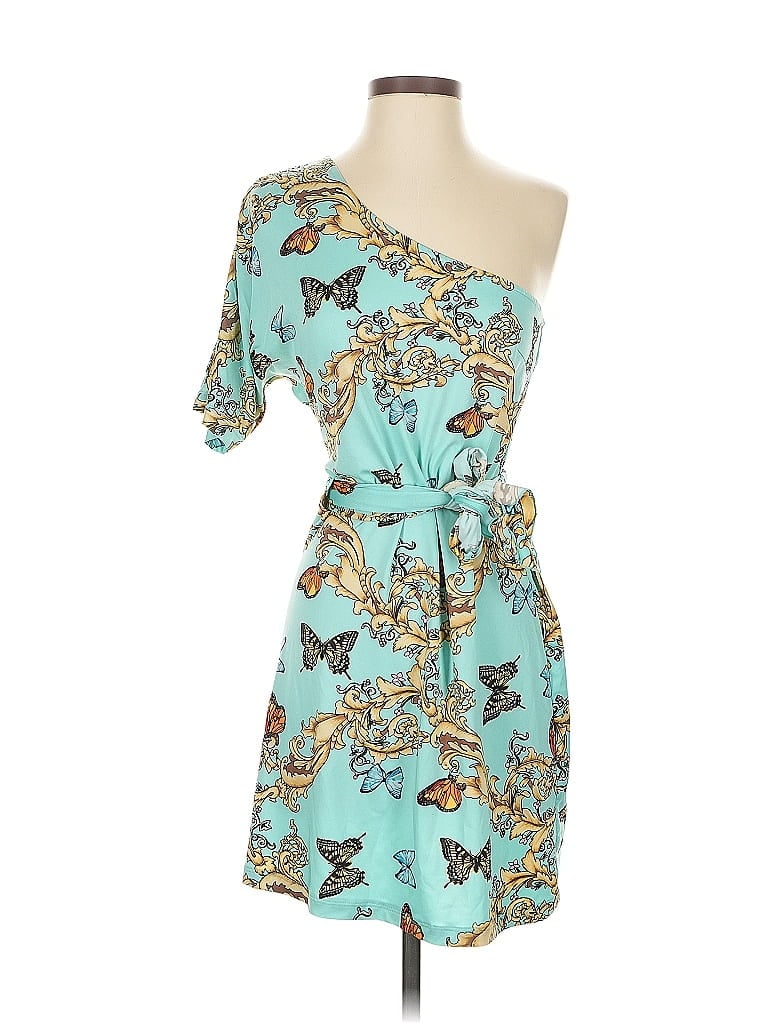 Pre-owned Jb By Julie Brown Cocktail Dress In Blue