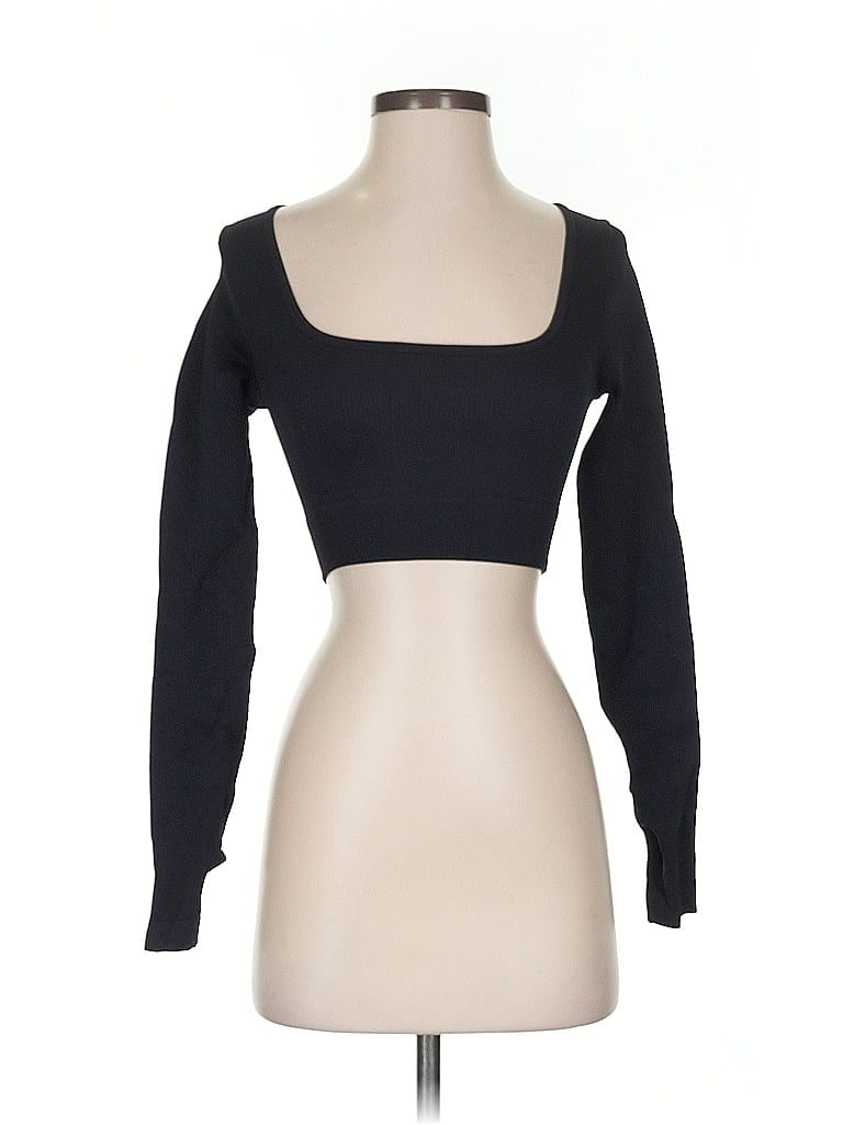 Pre-owned Assorted Brands Long Sleeve T-shirt In Black