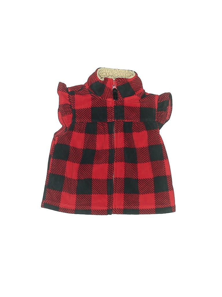CARTER'S Pre-owned Babies' Vest In Red