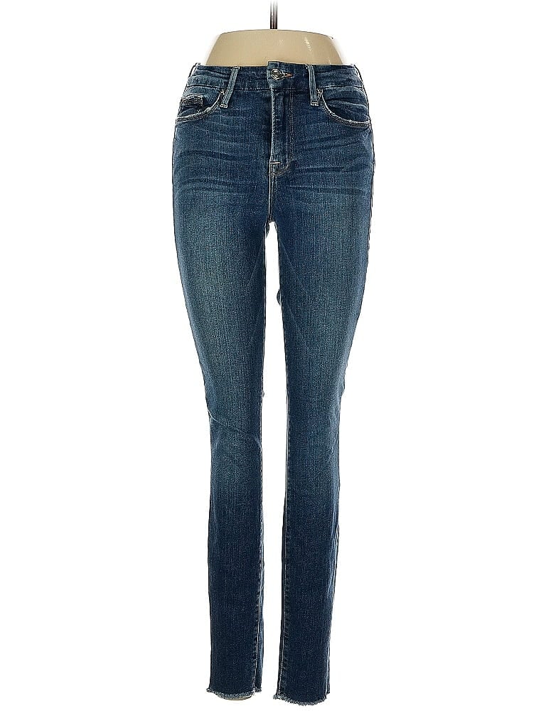 Pre-owned Good American Jeans In Blue