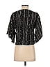 Lovestitch 100% Rayon Black 3/4 Sleeve Blouse Size S - photo 2