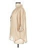 KLD Signature 100% Polyester Ivory 3/4 Sleeve Blouse Size L - photo 5