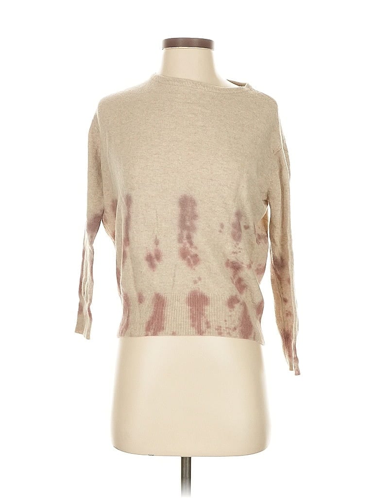Pre-owned Tina + Jo Wool Cardigan Sweater In Brown