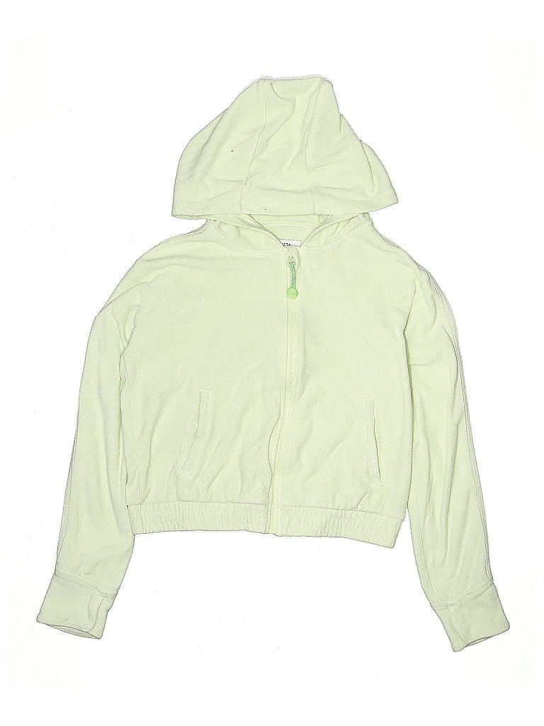 Click to view more detailed imagery on our partner's website Pre-owned Athleta Girl Kids' Zip Up Hoodie In Green