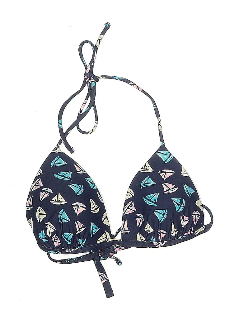 Pre-owned Gb Swimsuit Top Blue Swimwear