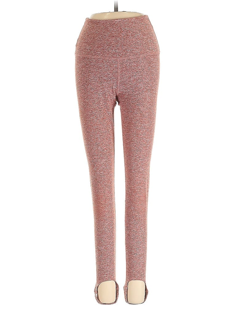 Pre-owned Beyond Yoga Active Pants In Red