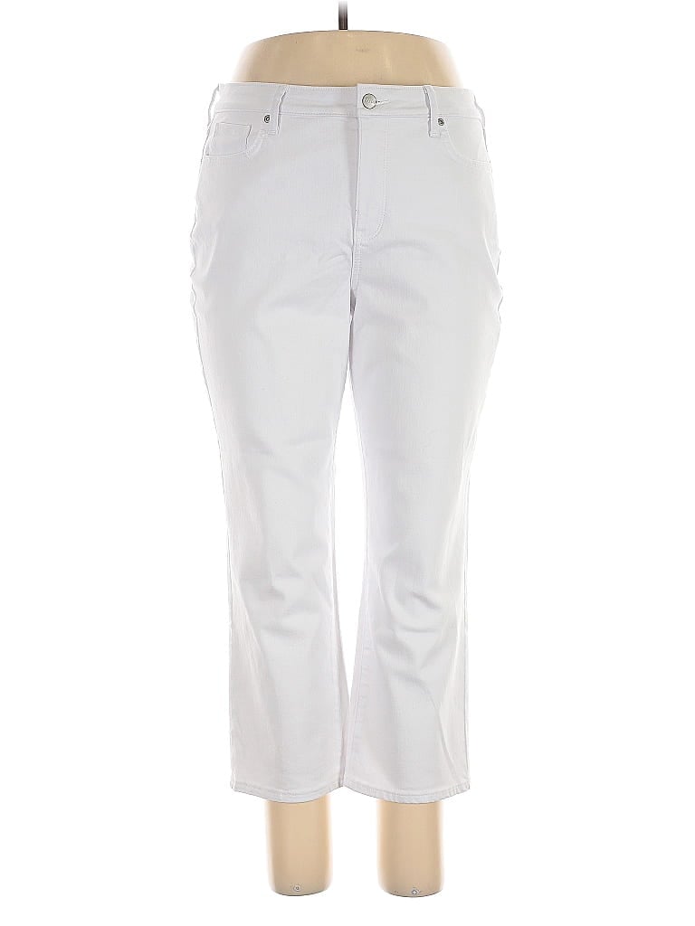 Pre-owned Nydj Jeans In Silver