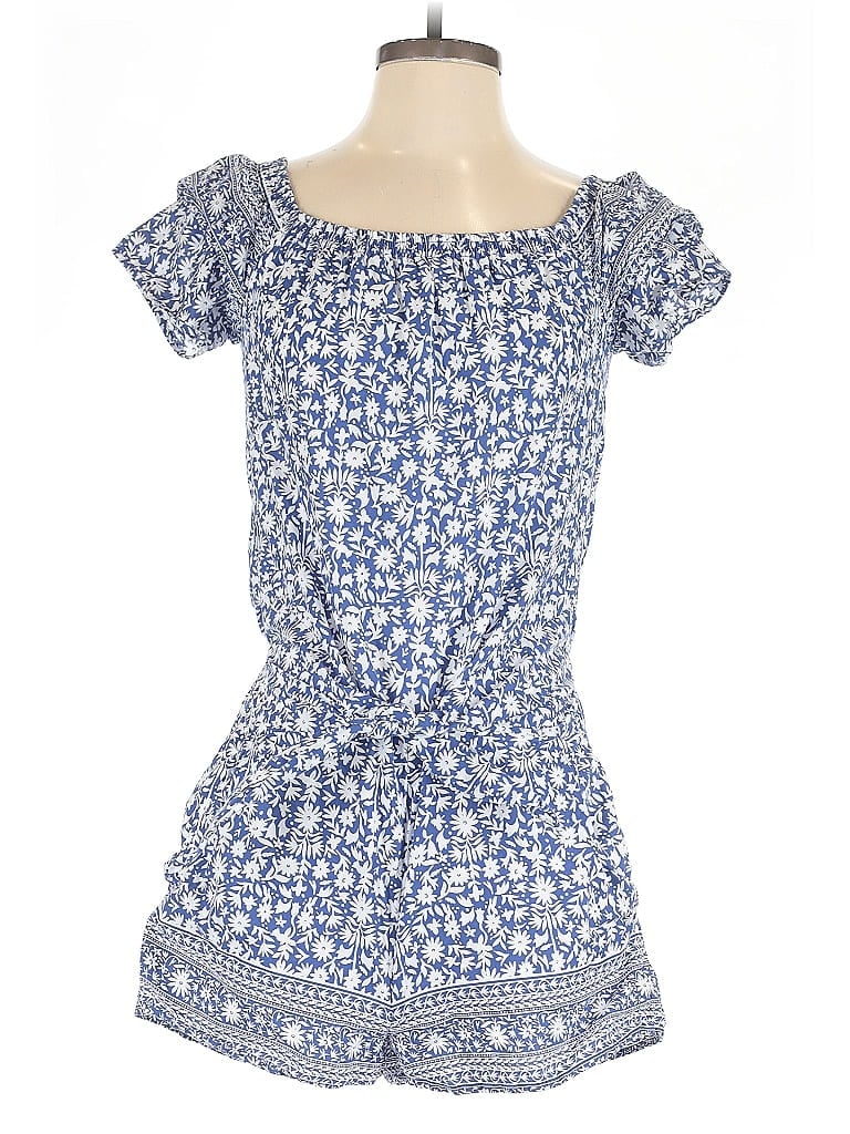 Pre-owned Vineyard Vines Romper In Blue