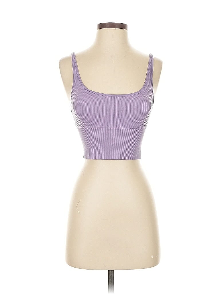 Pre-owned Victoria's Secret Pink Sports Bra In Purple