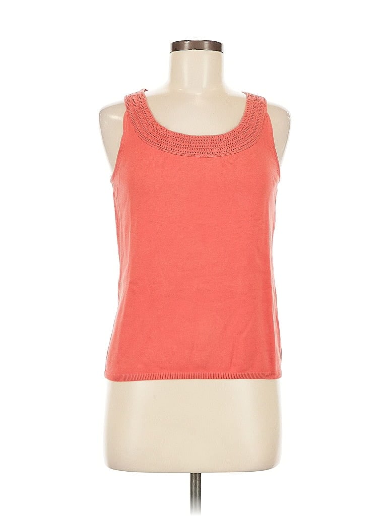 Click to view more detailed imagery on our partner's website Pre-owned Talbots Sweater Vest In Orange