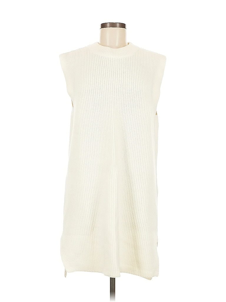 Pre-owned H&m Casual Dress In White