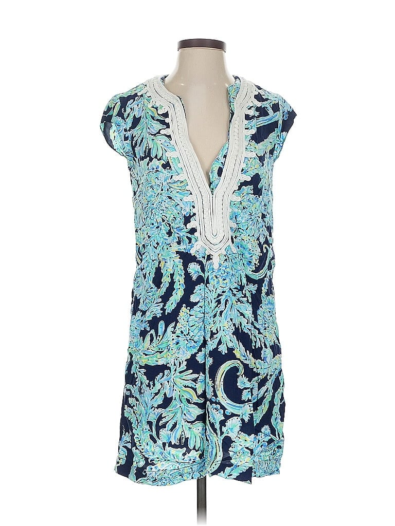 Pre-owned Lilly Pulitzer Casual Dress In Blue