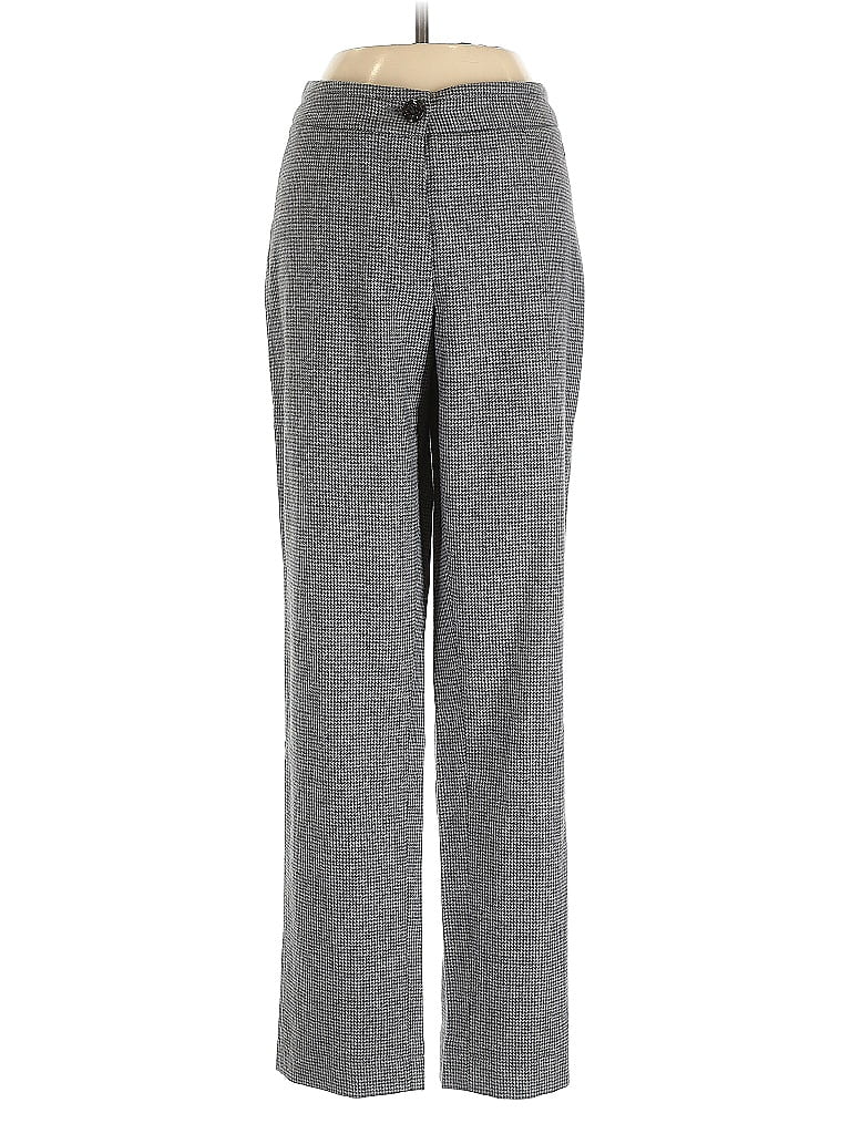 Pre-owned Burberry Wool Pants In Gray
