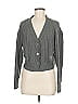 Shein 100% Acrylic Gray Cardigan Size M - photo 1
