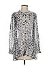 Thakoon Addition Silver Gray Long Sleeve Blouse Size 2 - photo 1