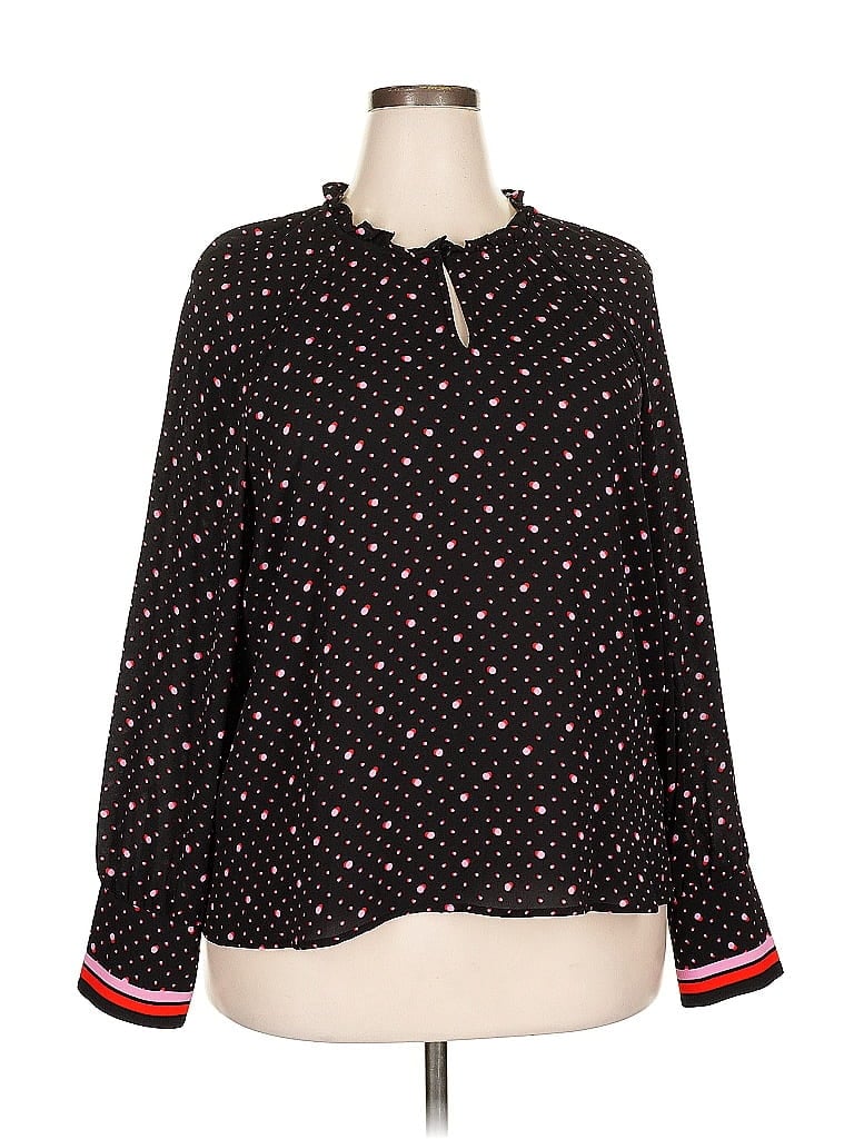 Click to view more detailed imagery on our partner's website Pre-owned Cece Long Sleeve Blouse In Black