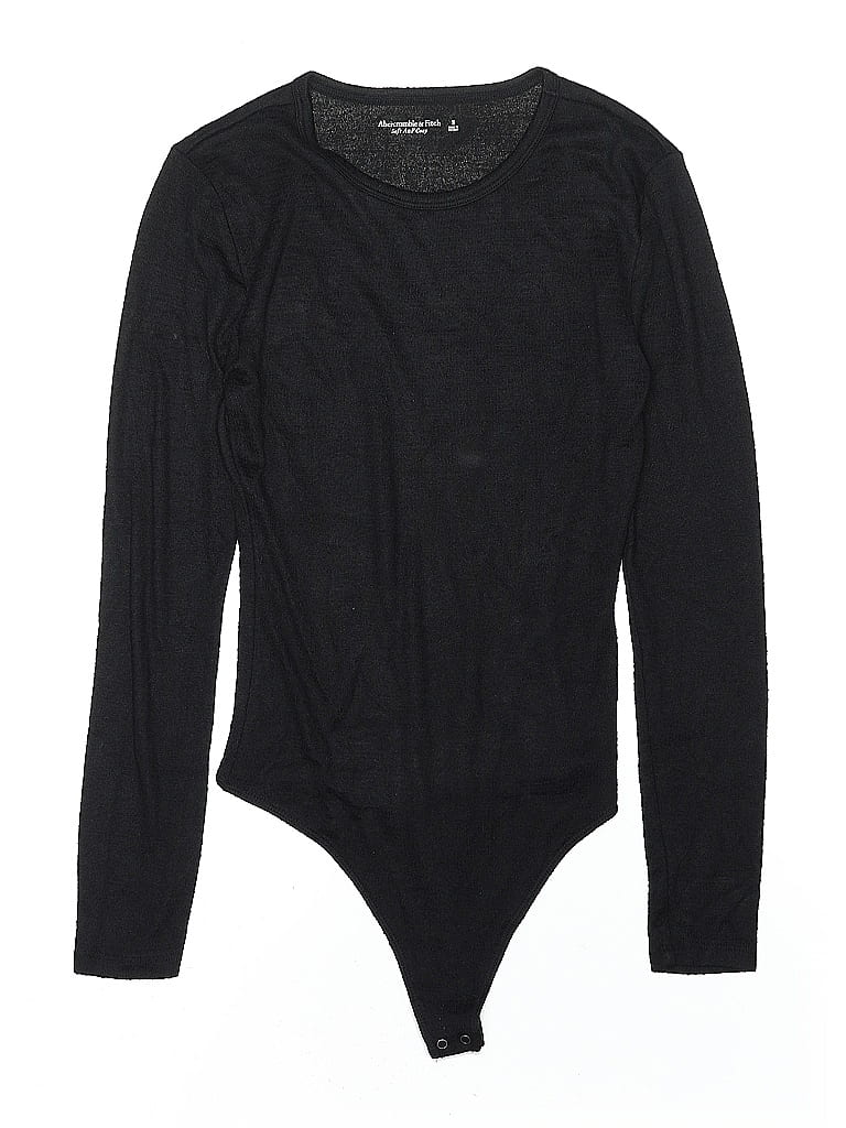 Click to view more detailed imagery on our partner's website Pre-owned Abercrombie & Fitch Bodysuit In Black