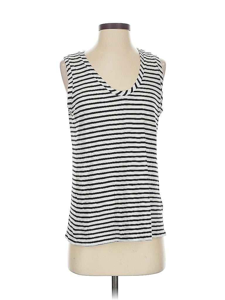 Click to view more detailed imagery on our partner's website Pre-owned Caslon Sleeveless T-shirt In White